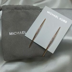 Michael Kors Rose Gold Earrings